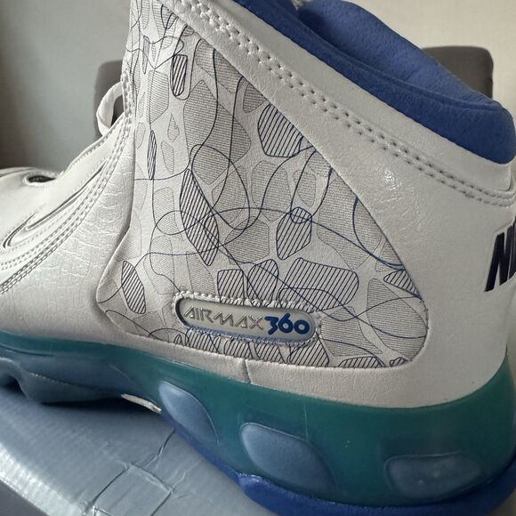 Nike Air Max 360 BB White Varsity Royal Shoes main image 7